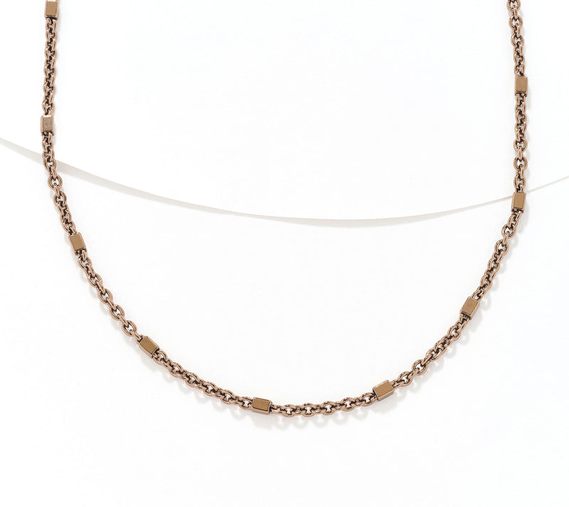 David Markstein Bronze Premiere Luxe Cube 18" + 2" Necklace — Main view