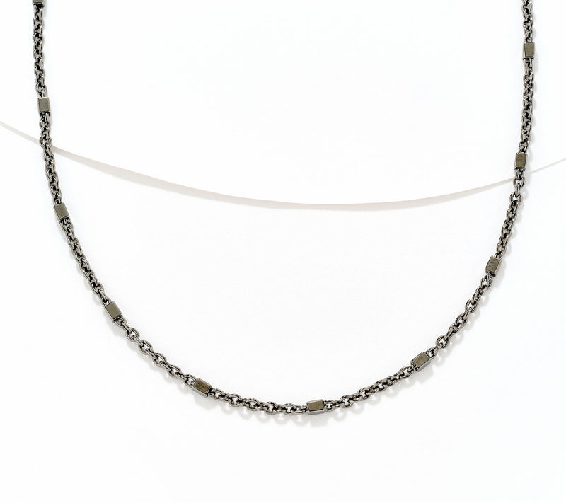 David Markstein Bronze Premiere Luxe Cube 18" + 2" Necklace — View 17