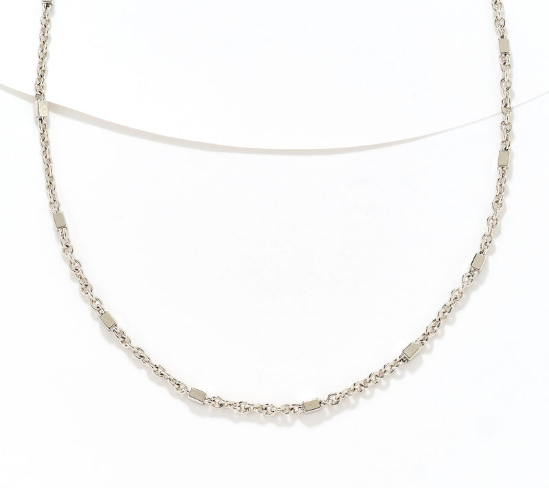 David Markstein Bronze Premiere Luxe Cube 18" + 2" Necklace — View 9