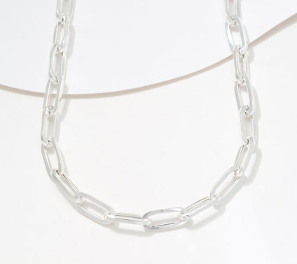 UltraFine 950 Silver Hidden Magnetic Closure 20" Necklace