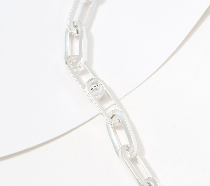 UltraFine 950 Silver Hidden Magnetic Closure 20" Necklace — View 3