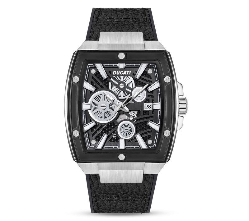 Ducati Corse Men's Dress Sport Black Strap Watch — Main view