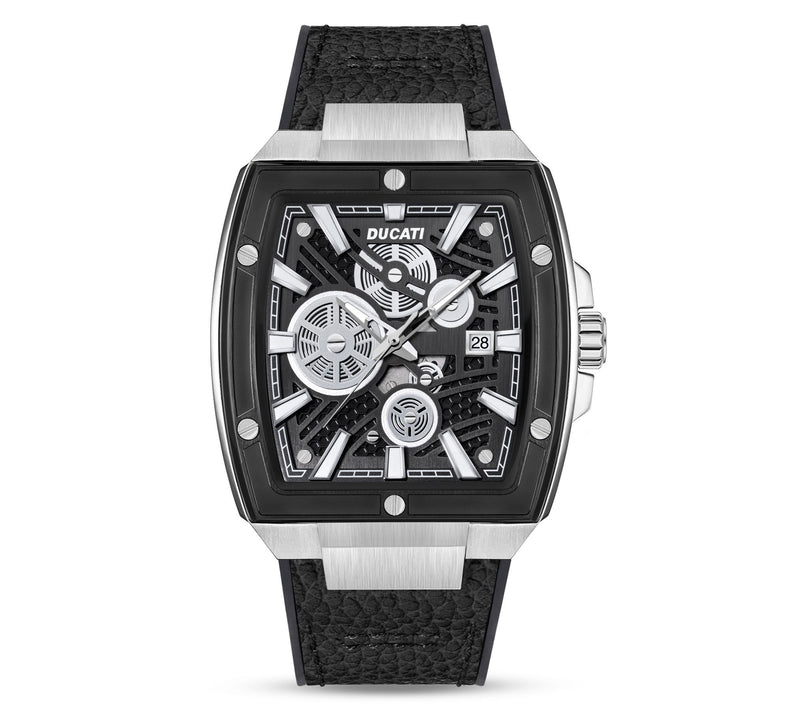 Ducati Corse Men's Dress Sport Black Strap Watch — View 5