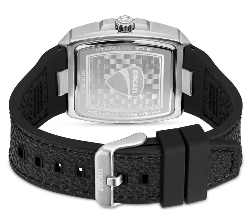 Ducati Corse Men's Dress Sport Black Strap Watch — View 3