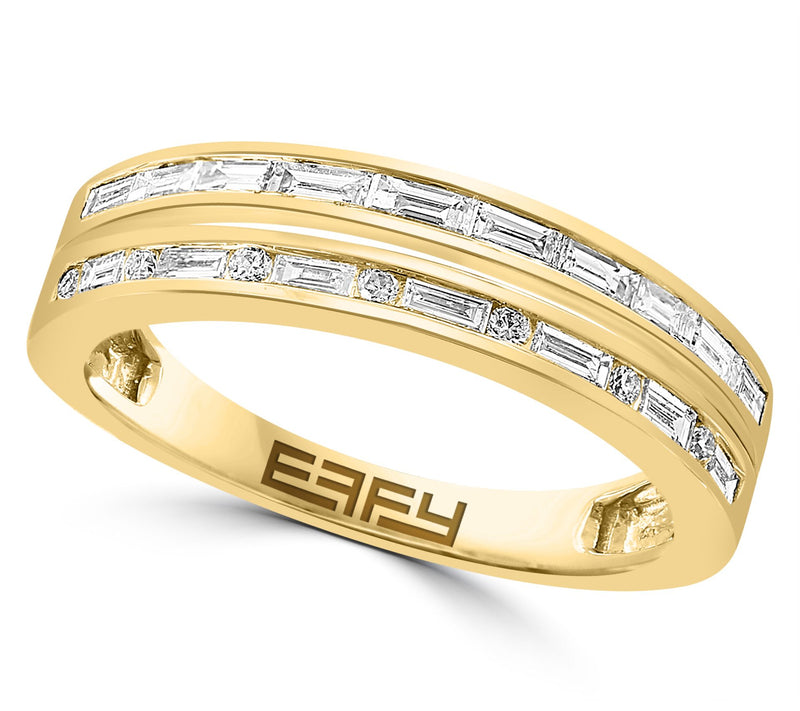 Effy 0.45 cttw Diamond Band Ring, 14K Gold — Main view