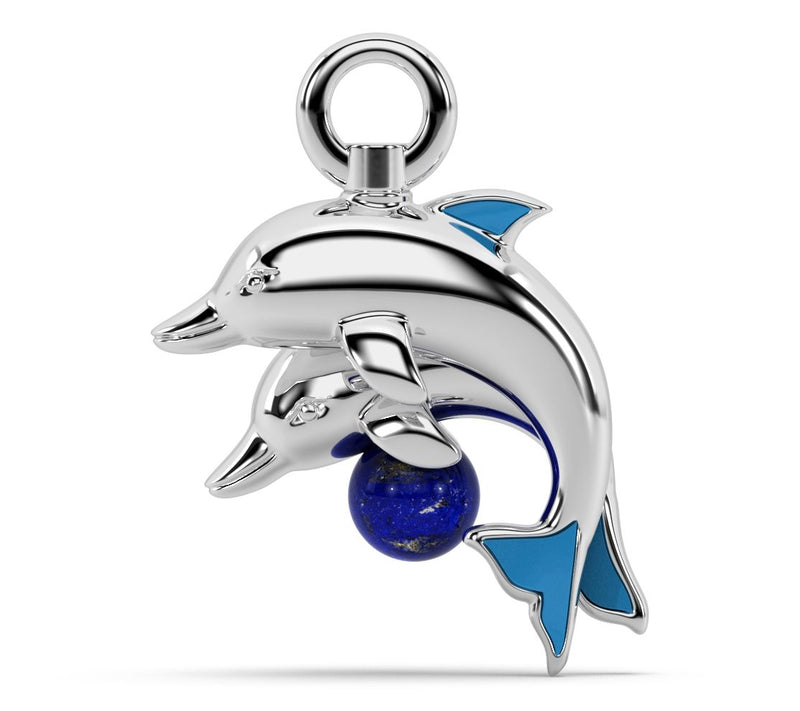ONI Fine Jewelry Sterling Silver The Wave-Breaker Charm — Main view