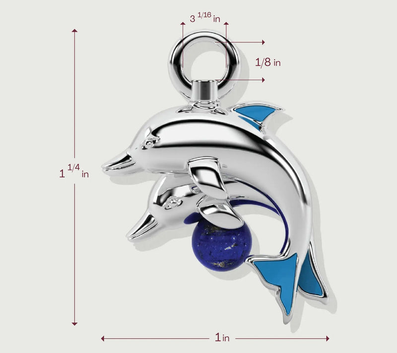 ONI Fine Jewelry Sterling Silver The Wave-Breaker Charm — View 4
