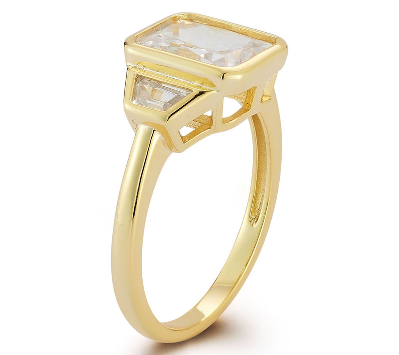 Rachel Zoe Radiant Engagement Ring, Sterling Si lver — View 6
