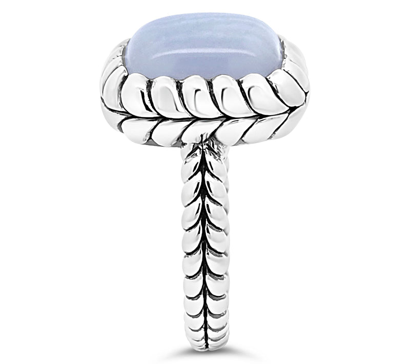 Tiffany Kay Studio Sterling Silver Blue Lace Agate Ring — View 3