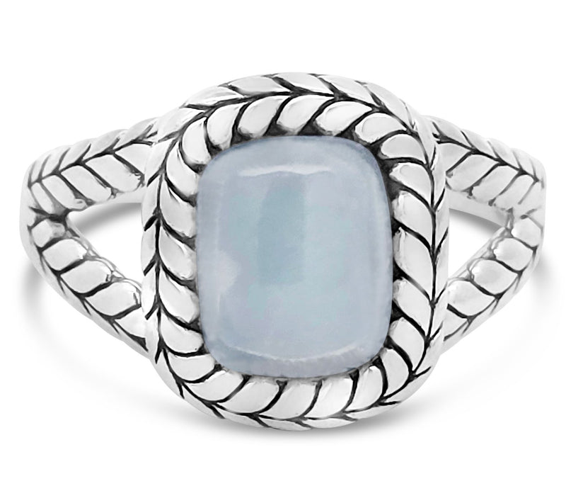 Tiffany Kay Studio Sterling Split Shank Moonsto ne Ring — Main view