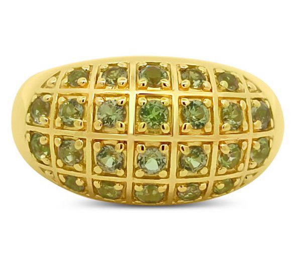 Elyse Ryan 14K Gold Clad Peridot Jayden Ring — Main view