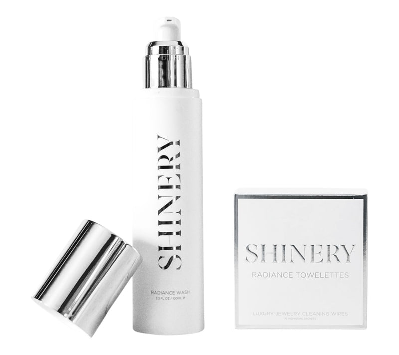 Shinery 3.3 oz. Jewelry Wash with 10 Single Use Towelettes — Main view