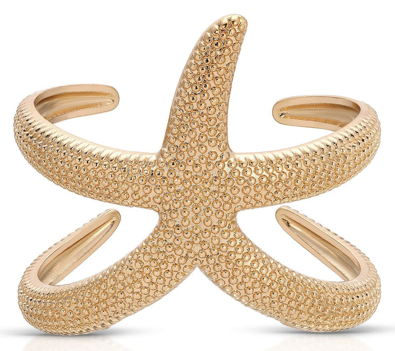 Ettika Starfish Hug Cuff — Main view