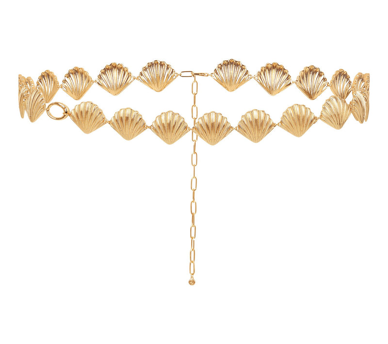 Ettika Scallop Sea Shell Body Chain — Main view