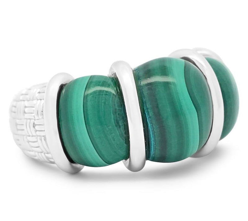 Ariva Sterling Silver Gemstone Hyannis Ring — View 5