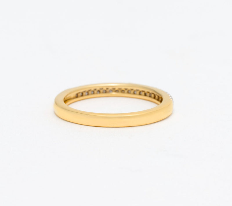 Accents by Affinity 0.20 cttw White Pave Ring, Sterling — View 2
