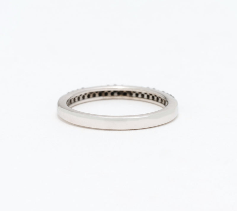 Accents by Affinity 0.20 cttw Black Pave Ring, Sterling — View 2
