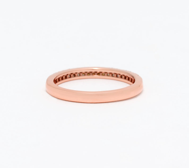 Accents by Affinity 0.20 cttw Champagne Pave Ring, Sterling — View 2