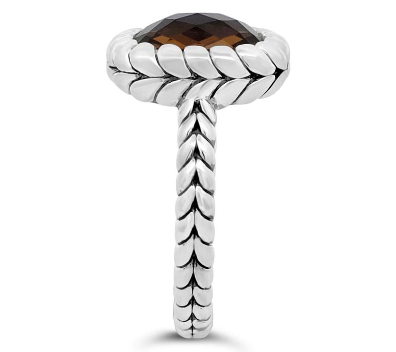 Tiffany Kay Studio Sterling Silver Ginger Quartz Ring — View 3