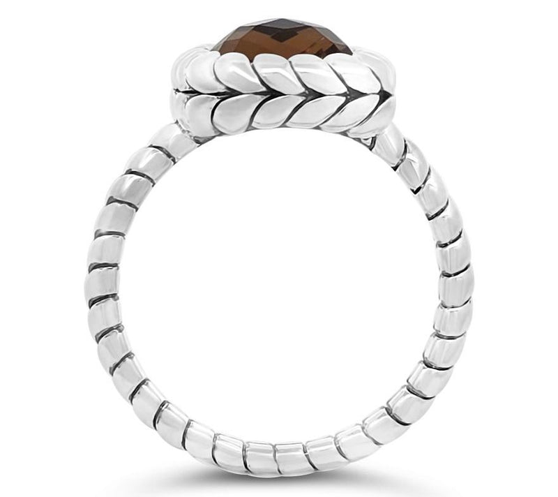 Tiffany Kay Studio Sterling Silver Ginger Quartz Ring — View 2