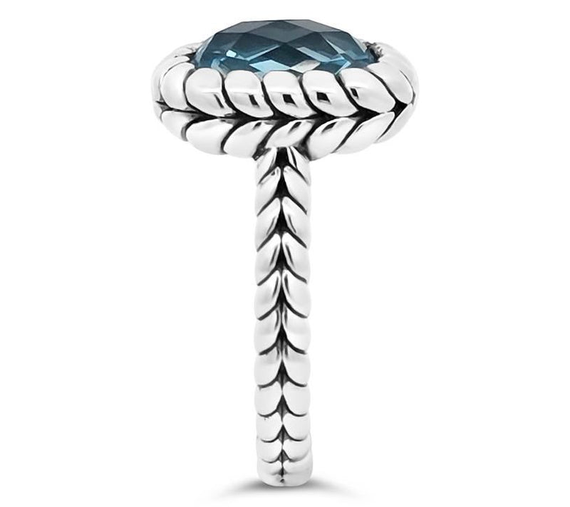 Tiffany Kay Studio Sterling Silver Sky Blue Topaz Ring — View 3
