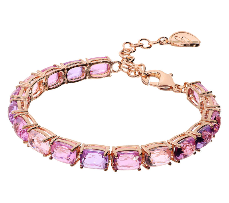 Diamonique x  Bronzo Italia Tennis Bracelet — Main view