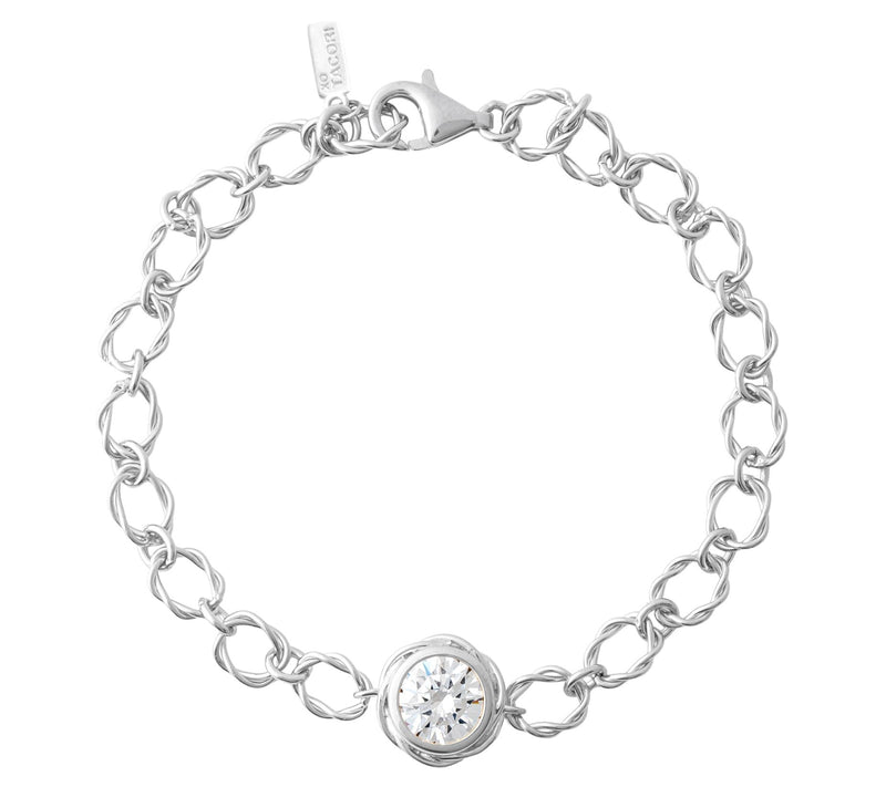 XO TACORI Lab Grown Diamond 1.5 cttw Round Bracelet, 14K — View 7