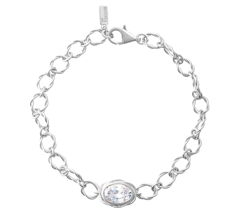 XO TACORI Lab Grown Diamond 1.5 cttw Oval Bracelet, 14K — View 2