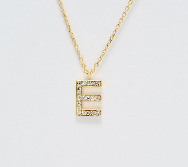 Accents by Affinity 0.11 cttw Initial Pendant Necklace,Plated — View 35