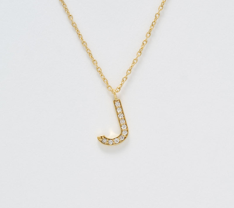 Accents by Affinity 0.11 cttw Initial Pendant Necklace,Plated — View 40