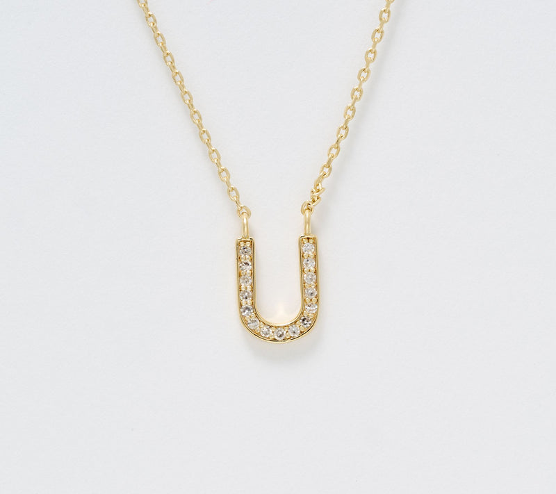 Accents by Affinity 0.11 cttw Initial Pendant Necklace,Plated — View 51