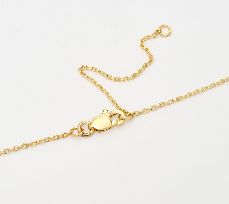 Accents by Affinity 0.11 cttw Initial Pendant Necklace,Plated — View 19
