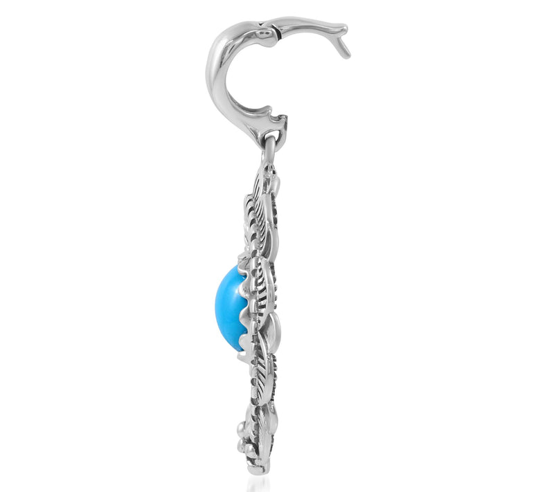 American West Sterling Silver Gemstone Naja Enhancer — View 9