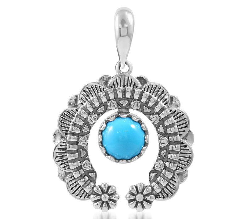 American West Sterling Silver Gemstone Naja Enhancer — View 7