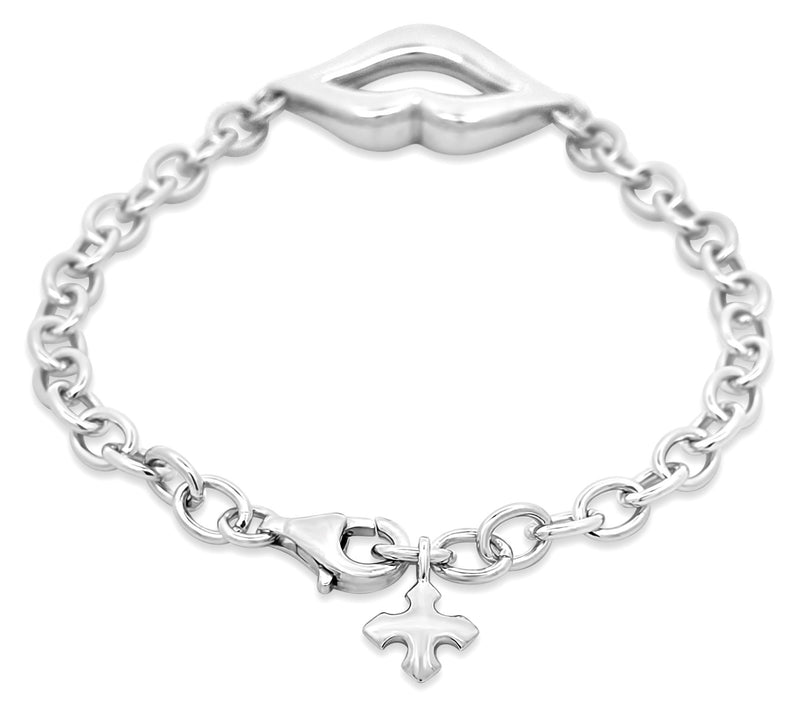 Margo Manhattan Sterling Silver Kiss Bracelet — View 2