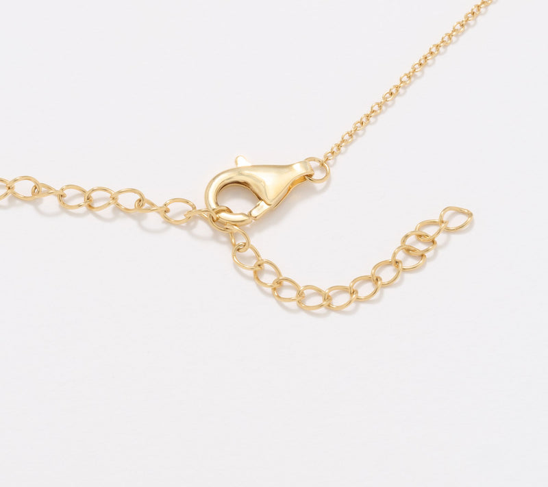 JEN by Jennifer Miller Lapis Elongated Heart Necklace, Sterling Silver — View 3