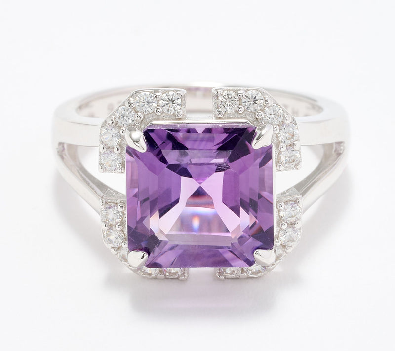 JEN by Jennifer Miller Assher Cut, Ring, Sterling Silver — View 8
