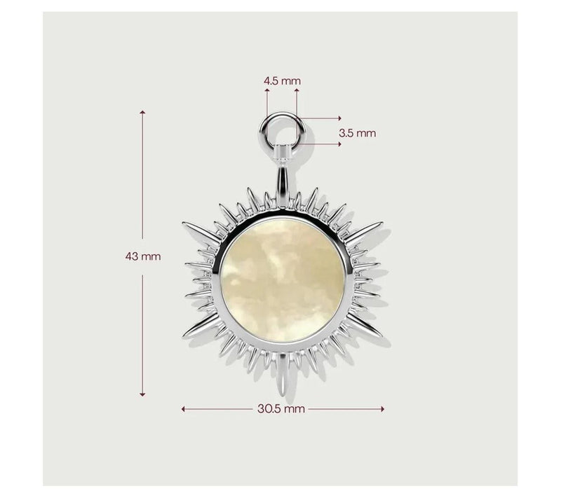 ONI Fine Jewelr y Sterling Silv er The Day Brea k Charm Charm — View 5