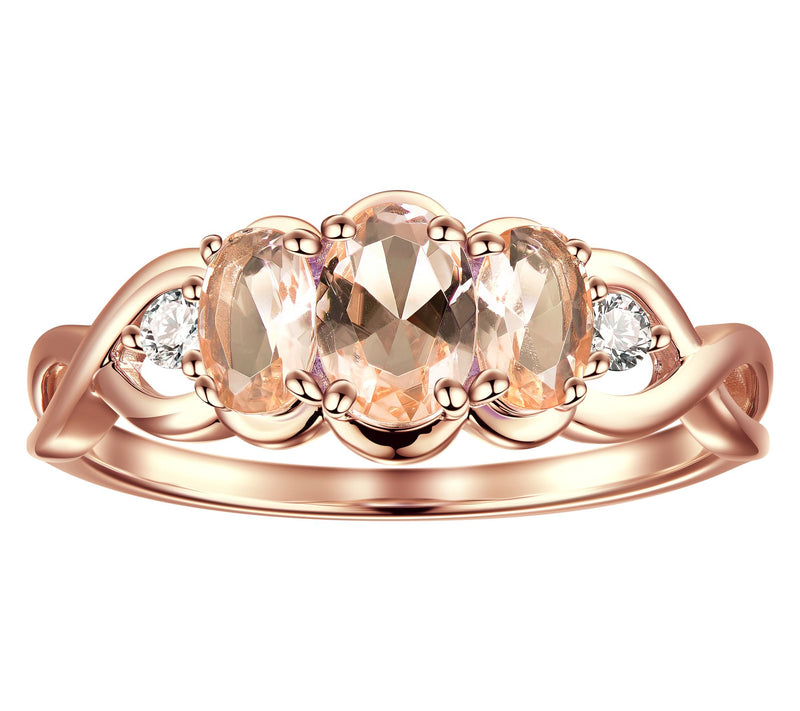 Affinity Gems Multi-Gemstone Infinity Style Ring, Sterling — View 10