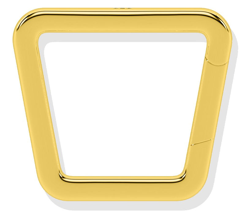 ONI Fine Jewelry Sterling Silver Trapezoid Lock — View 12