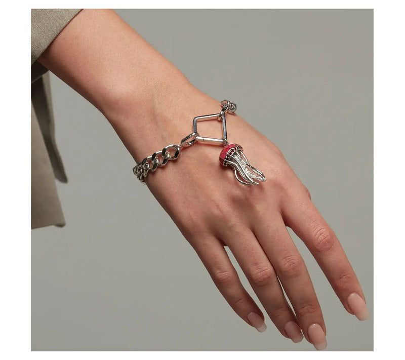 ONI Fine Jewelry Sterling Silver Trapezoid Lock — View 6