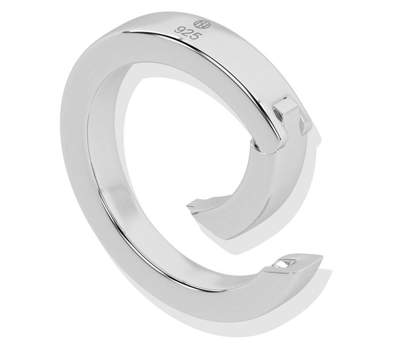 ONI Fine Jewelry Sterling Silver Loop Lock — View 4