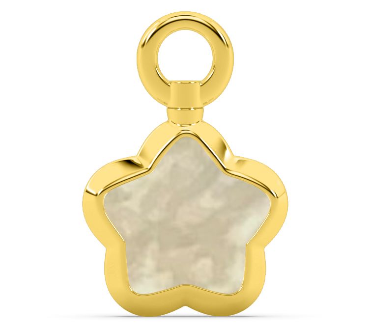 ONI Fine Jewelry Sterling Silver The Milky Dust Charm — View 12