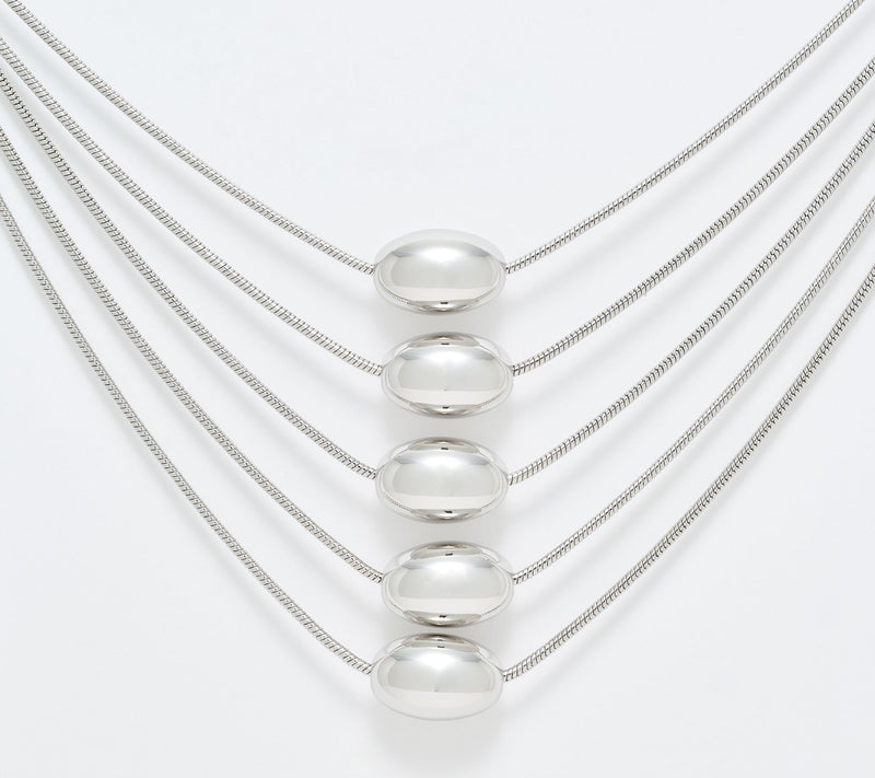 Denim & Co. Layered Chain Necklace — View 7