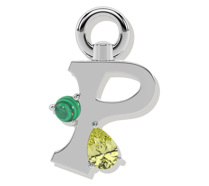 ONI Fine Jewelry Sterling Silver Amare Letter Charm — View 16
