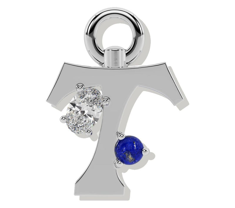ONI Fine Jewelry Sterling Silver Amare Letter Charm — View 20
