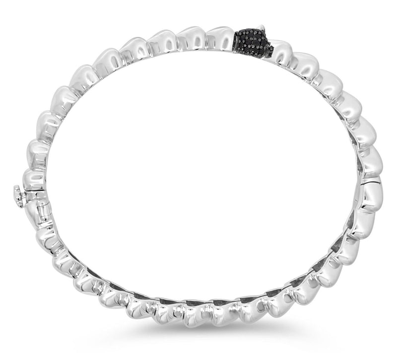 Margo Manhattan Sterling Black Spinel Rendez Vous Bangle — View 3