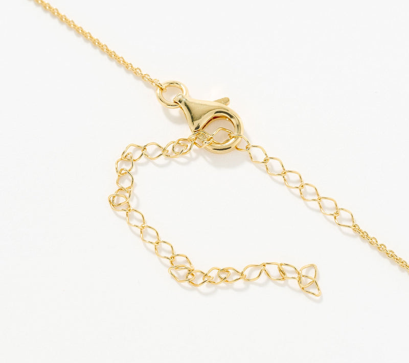 JEN by Jennifer Miller Lab Grown Diamond 0.50ct Heart Necklace — View 3