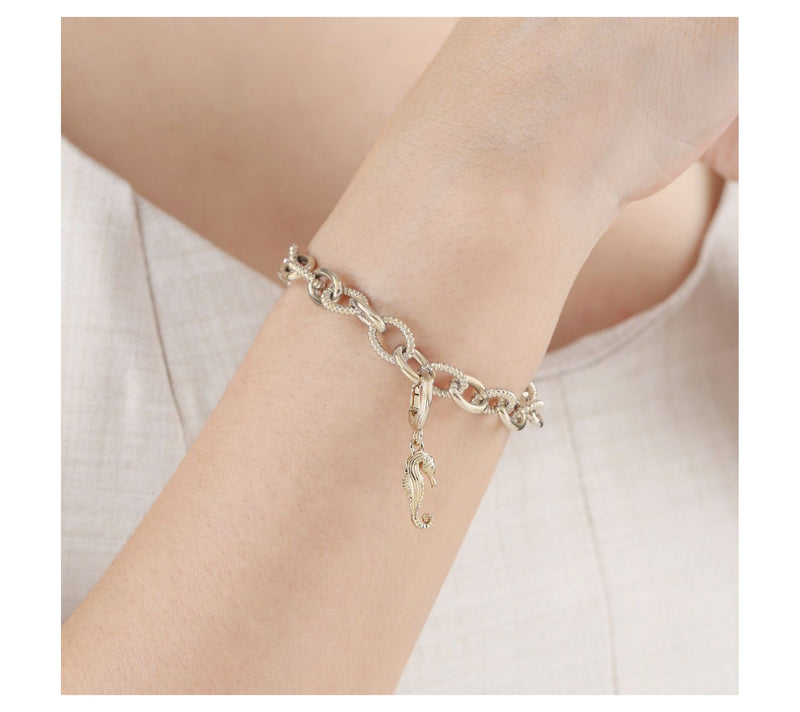 Ariva 18K Gold Clad Anchor Charm — View 7