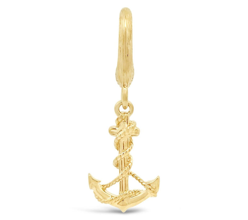 Ariva 18K Gold Clad Anchor Charm — Main view